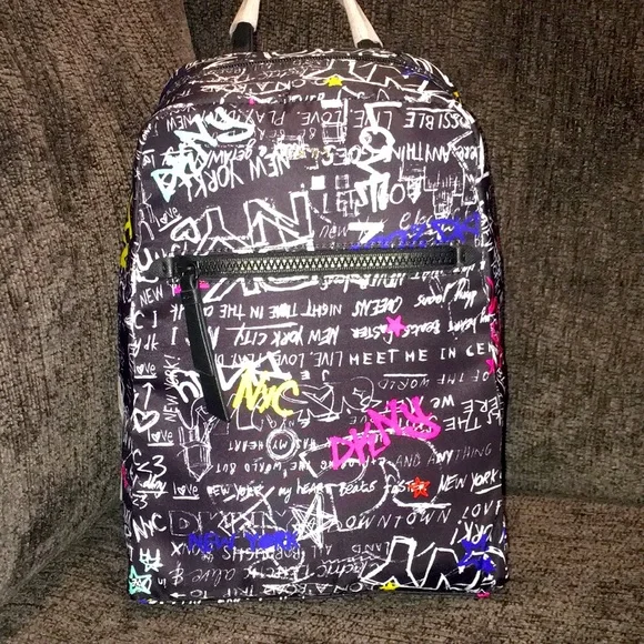 Dkny | Bags | Graffiti Backpack | Poshmark